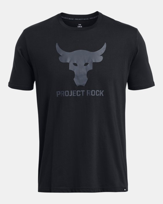 Men's Project Rock Payoff Graphic Short Sleeve in Black image number 2